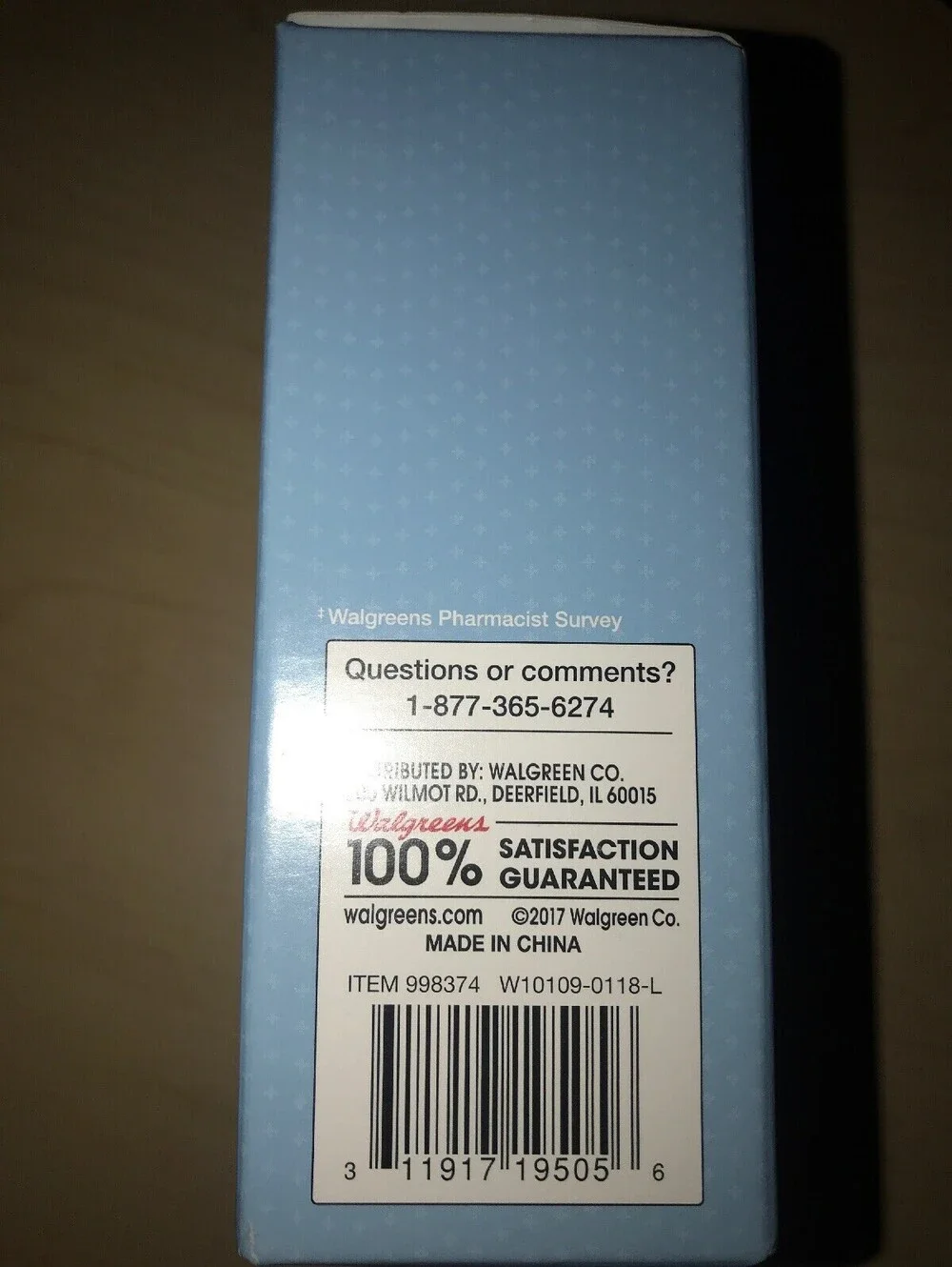 New Sealed Walgreens Reusable Gel Hot & Cold Pack Small Multipurpose Relief